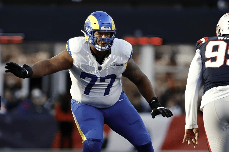 Read more about the article Rams Left Tackle Alaric Jackson Signs Three-Year Contract Extension