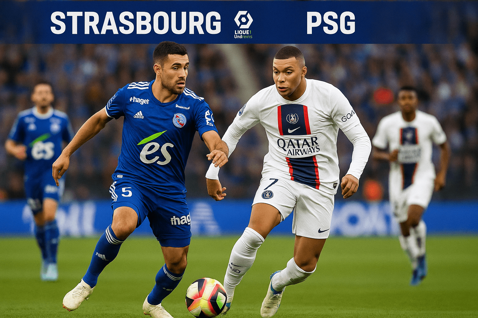 Strasbourg vs PSG – Where Steel Met Silk on a Rainy Night