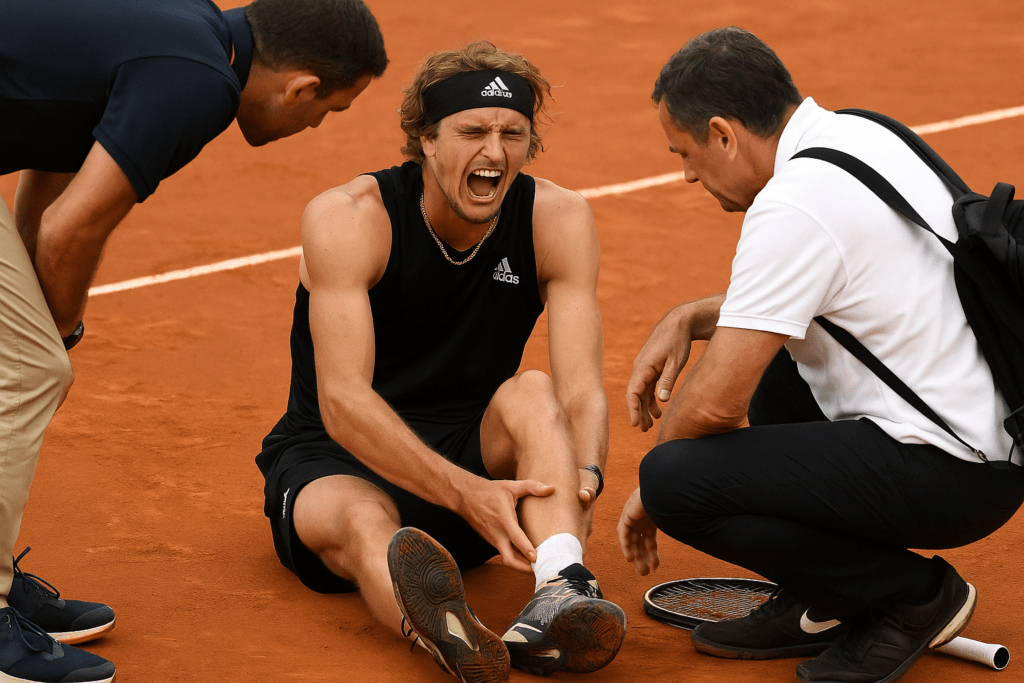 Zverev injury