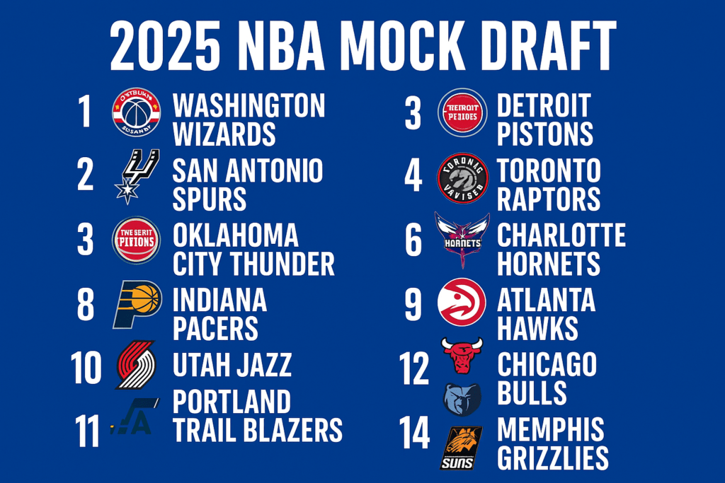 nba mock draft 2025